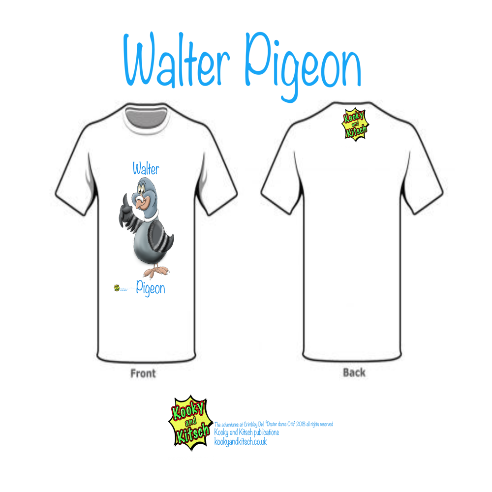 walter pigeon t-shirt